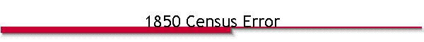 1850 Census Error